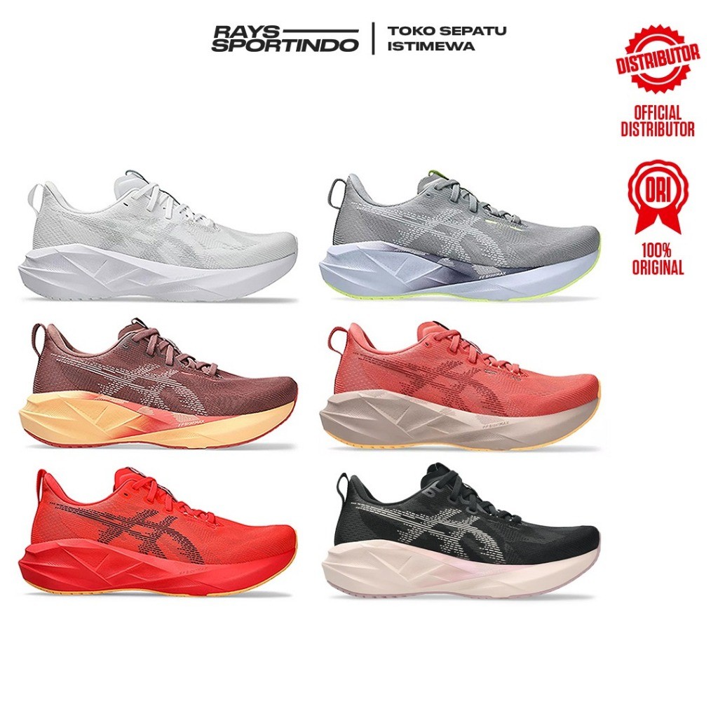 SEPATU RUNNING WANITA ASICS NOVABLAST 5 WOMEN