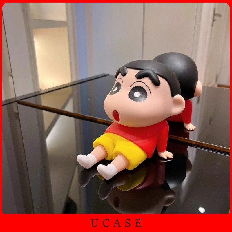 UCASE Lucu Crayon Shinchan HP Holder Dudukan HP Kartun Anti Slip Untuk Semua Tipe HP