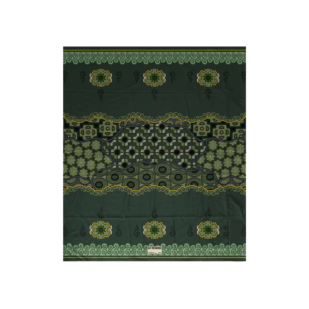 Faith Industries "Pirate Hunter" Green Sarong