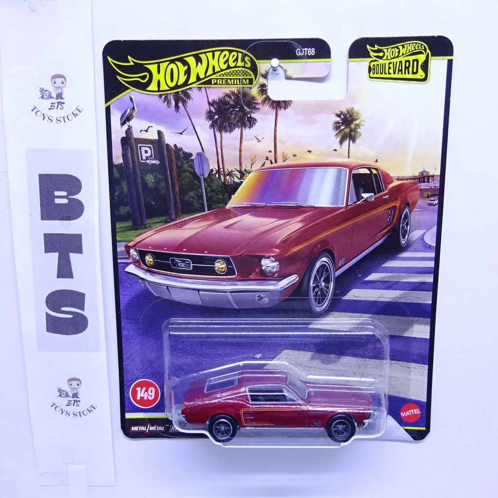 Hot Wheels Premium Boulevard 67 Custom Mustang / Personnalise Mustang