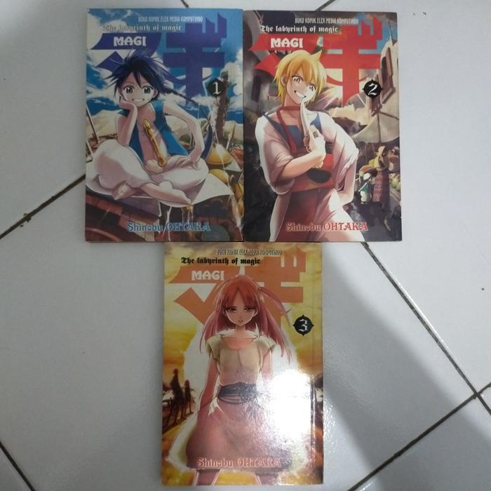Komik Magi dan Petualangan Sinbad Cabutan