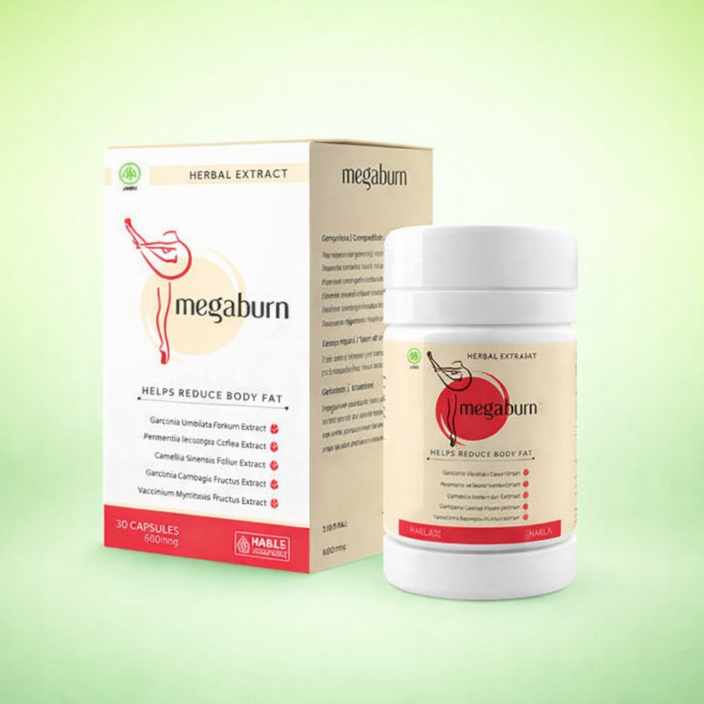 MEGABURN OBAT PELANGSING Obat Diet Pelansing Badan Ampuh  Megaburn AMPUH herbal