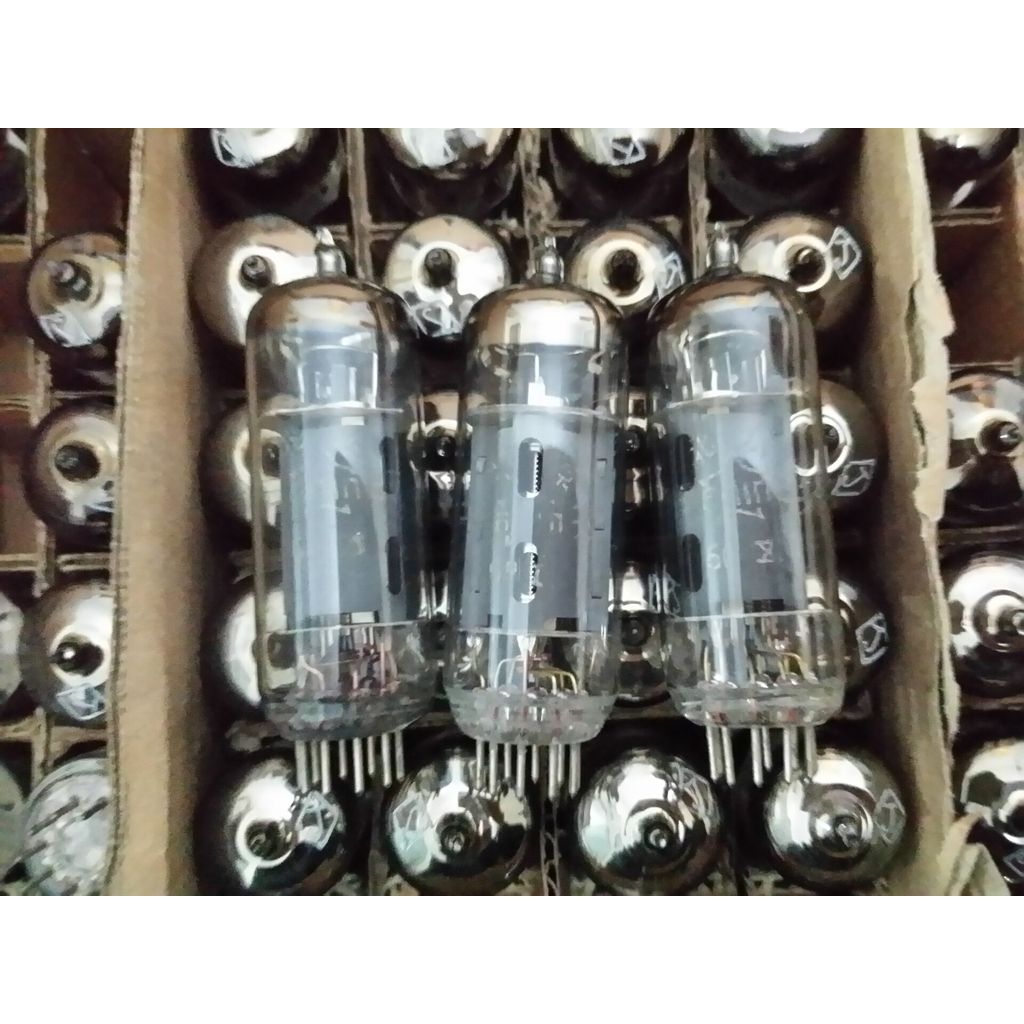 2Pcs 6P1J Electron Amplifier Vacuum Tube Replace 6N1N 6N2 6H2N 6H2 Tube Valve AMP Speaker Sound Upgr