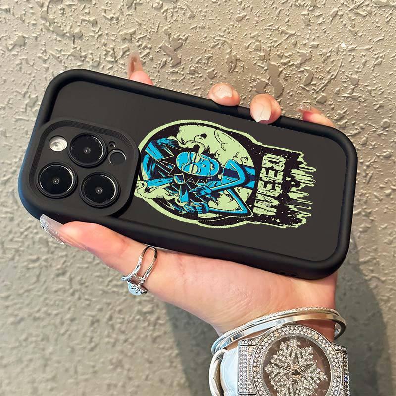 Case For Realme Narzo 50A Prime 50i N61 N55 10 10A 20A Soft Silicon TPU Unik Rick And Morty Lens Prt