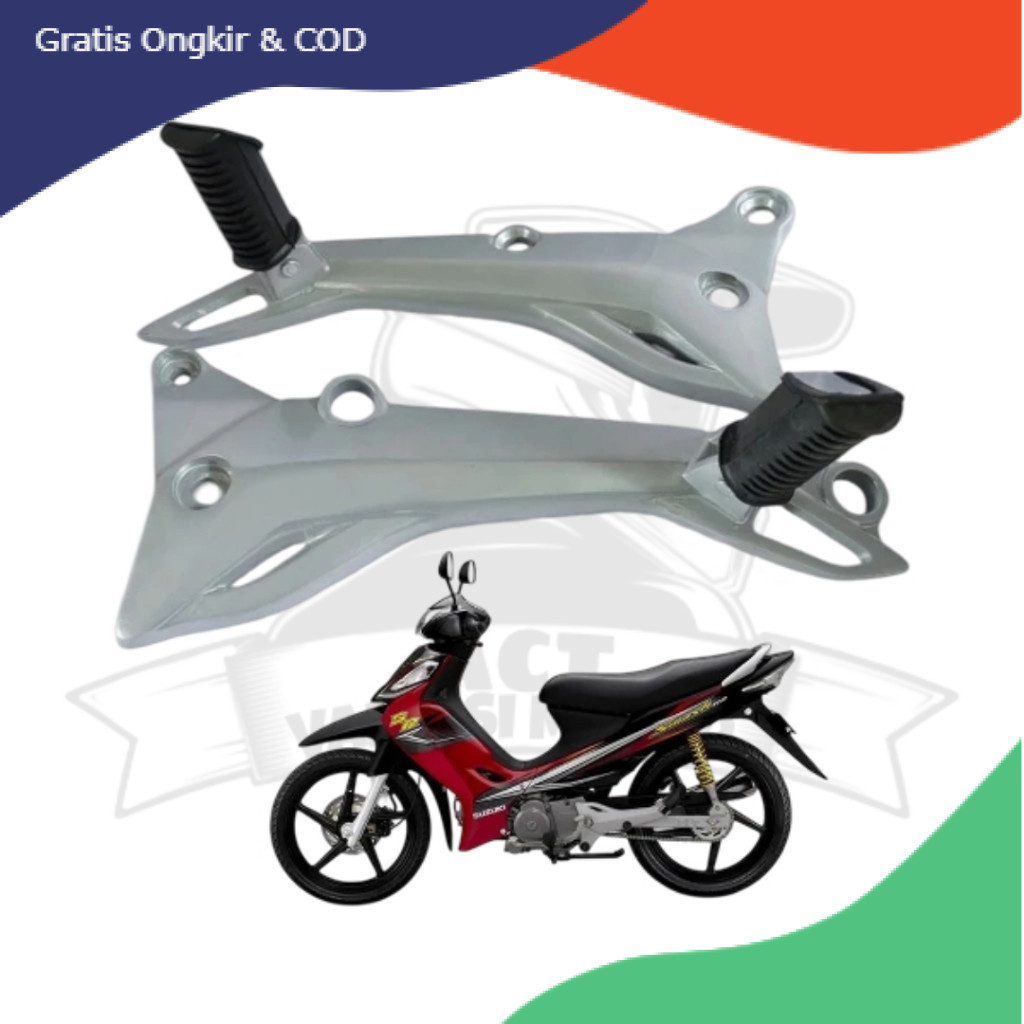 Postep Belakang Smash 110 New Footstep Belakang Smash New Sepasang