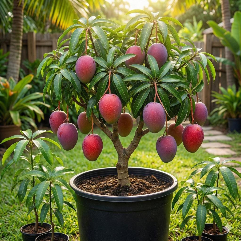 Bibit buah MANGGA MIYAZAKI ASLI JEPANG CEPAT BERBUAH HASIL OKULASI bibit buah buahan bibit buah cang