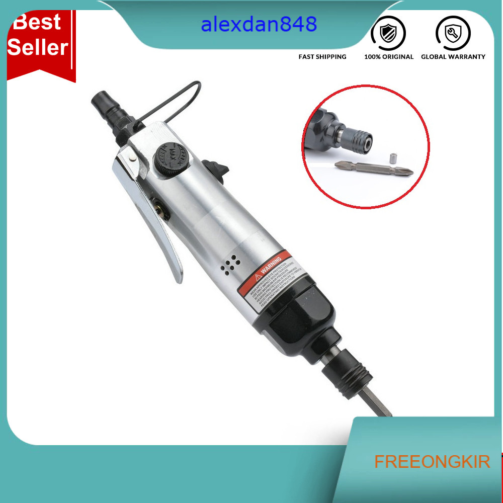 Air screwdriver obeng angin air impact screwdriver 1/4" body besar - Air impact screwdriver angin ud