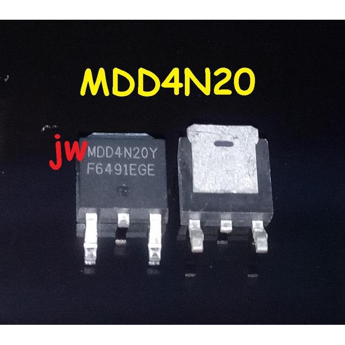 ORIGINAL MAGNACHIP MDD4N20Y MDD4N20 4N20  N-CH MOSFET 200V 3A TO-252 TERBAIK...