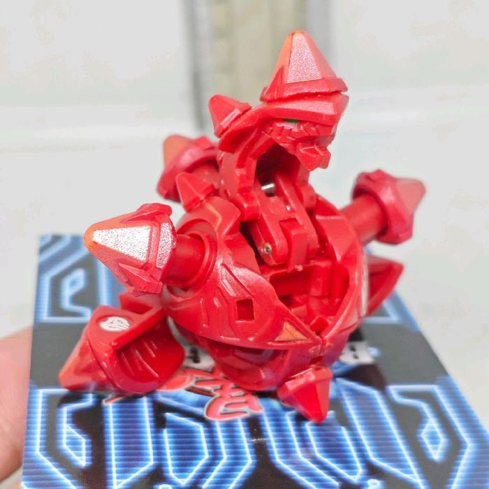 Mainan Bakugan Pyrus Baliton Baku Red Spin Master Sega Toys Original 2ND