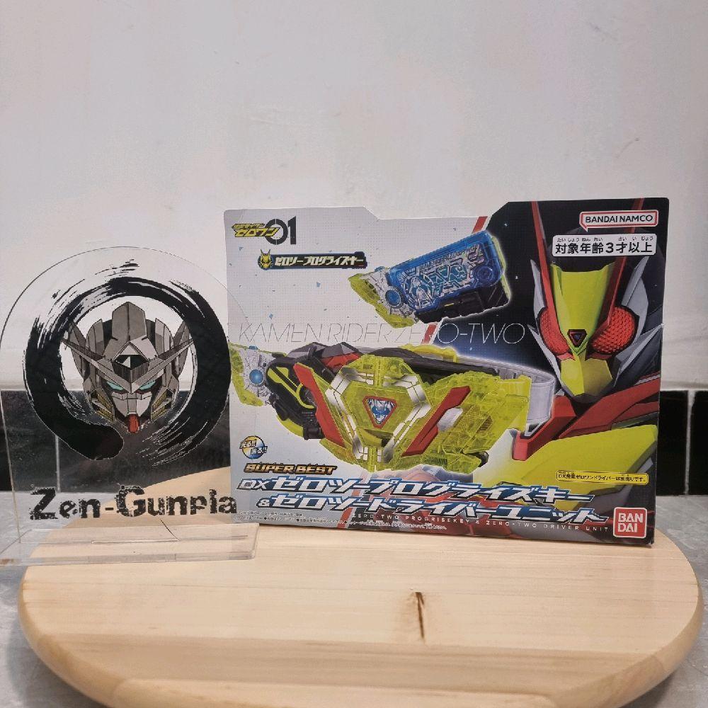 DX SUPER BEST Zero Two Driver Unit Progrise Key BANDAI Kamen Rider Zero One