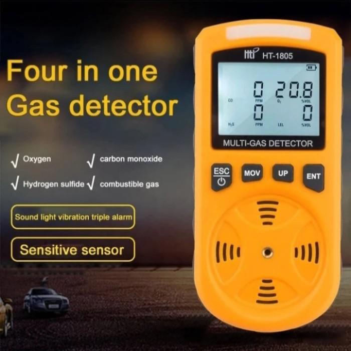 HT-1805 Portable Gas Detector Tester Oxygen CO Gas