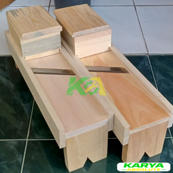 Pengiris bawang Kayu Jati Asli/ Irisan bawang merah/Pengiris serbaguna