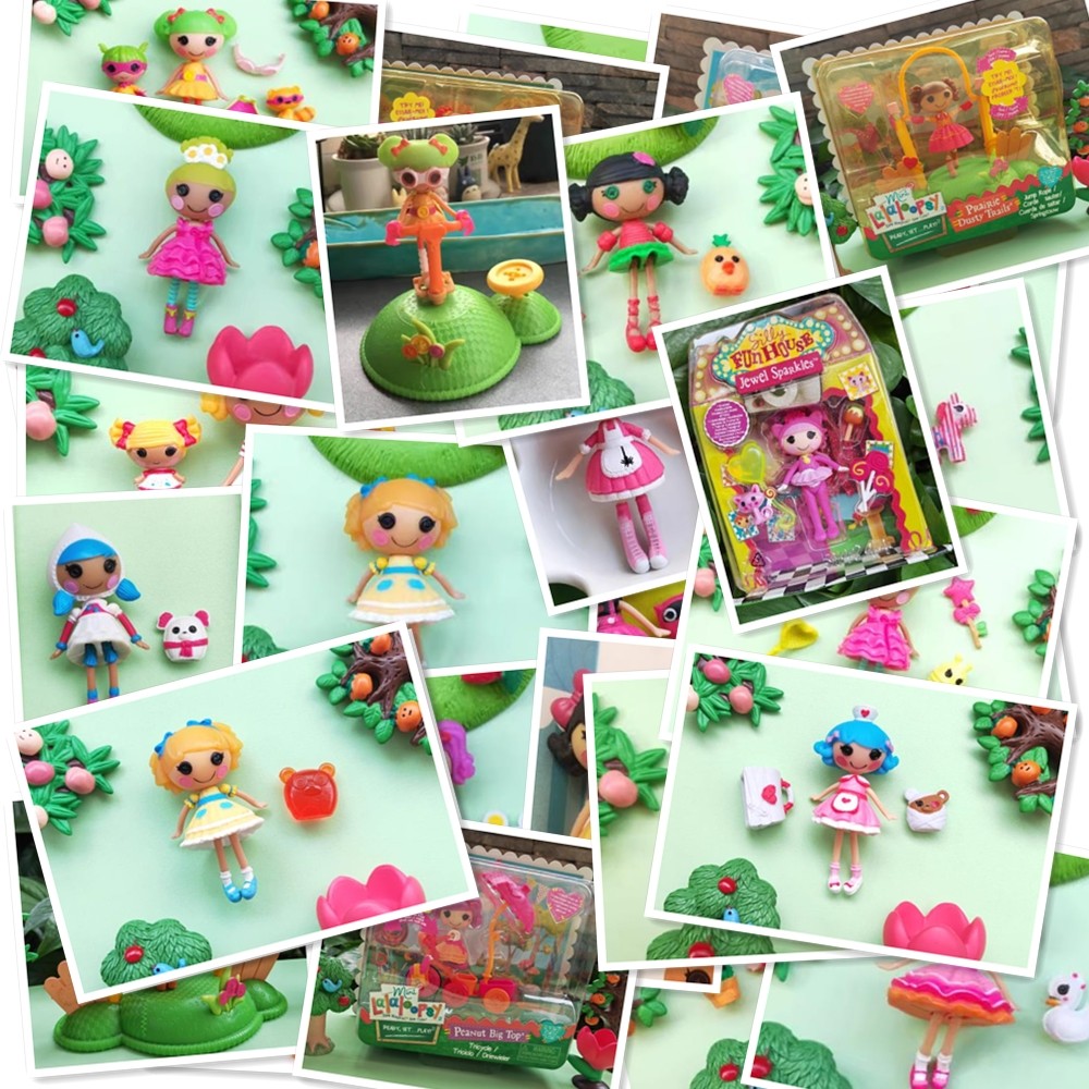 8cm doll New Lalaloopsy Mini Lala Princess Doll Figure Dolls For Girls Kids Toys Mini Dolls For Girl