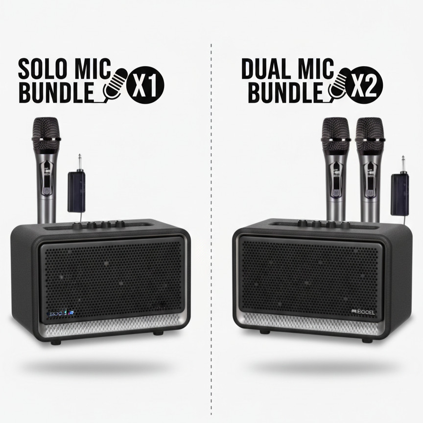 Bundling EGGEL SPEAKER HOME 3 + WIRELESS MICROPHONE
