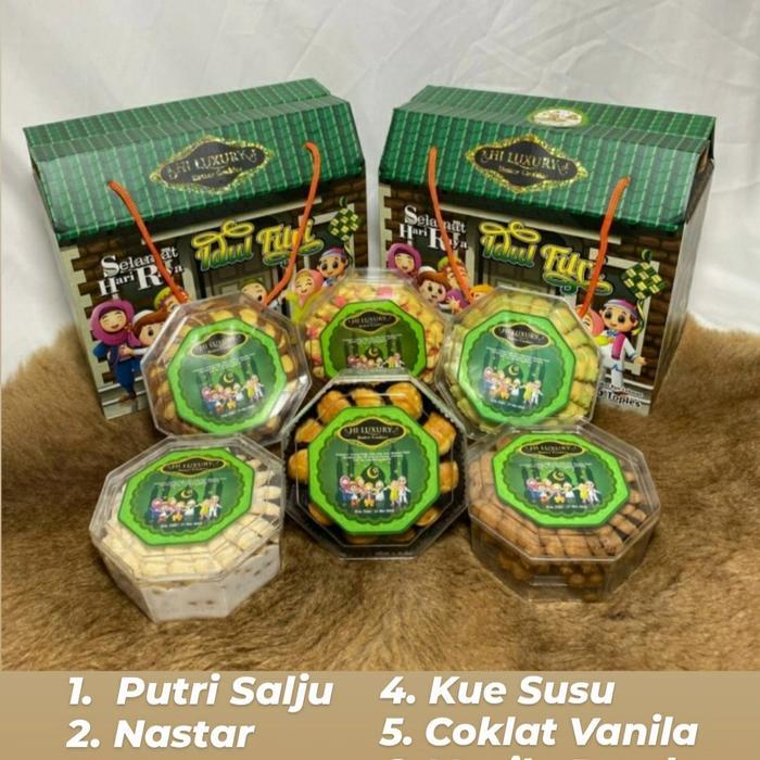 Promo Hampers Lebaran Parcel Idul Fitri Kue Lebaran 1 Paket Isi 6 kue - 6kueOri