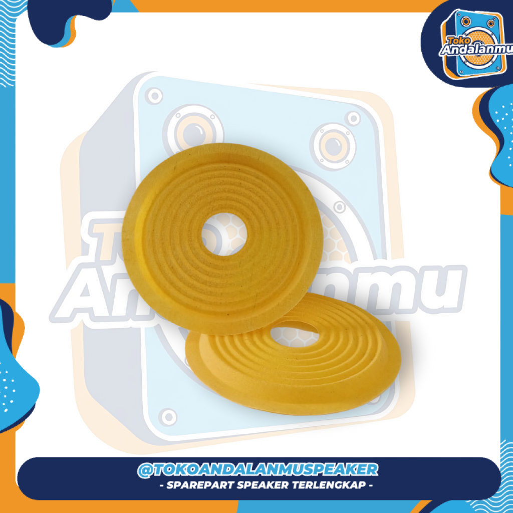 DAMPER RRT 10 INCH / 12 INCH KUNING 102 X 38 X 7 mm