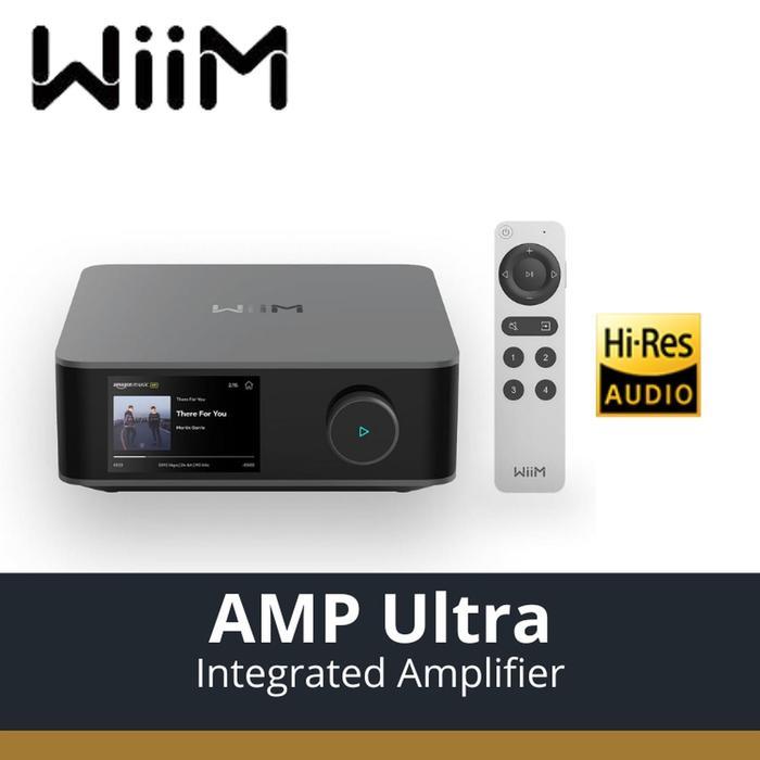 WiiM AMP Ultra Streaming Amplifier with Premium ESS ES9039Q2M DAC