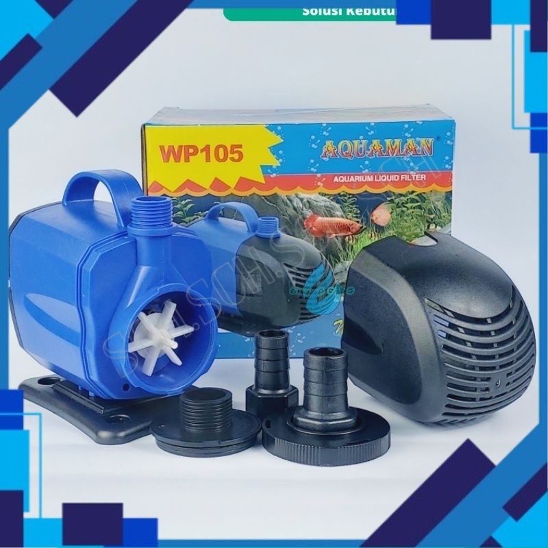 POMPA CELUP AQUARIUM AQUAMAN WP 105