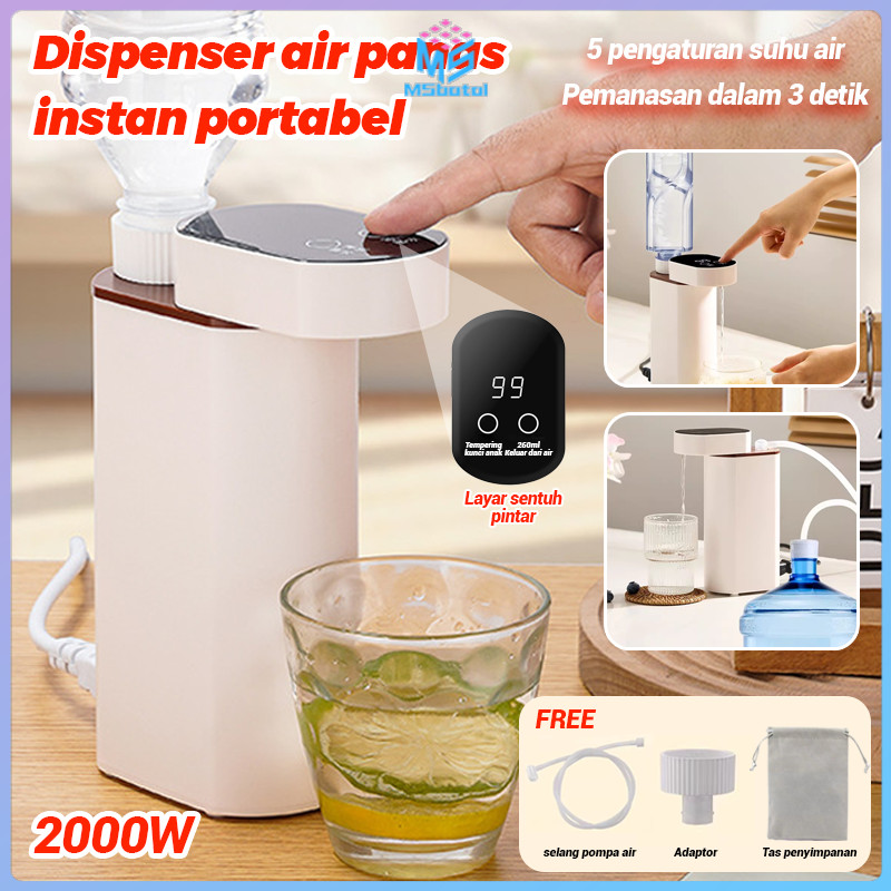 [COD] Dispenser Air Panas Dingin Dispenser Air Portable Lipat/Pompa Galon Elektrik Untuk Air Panas/D