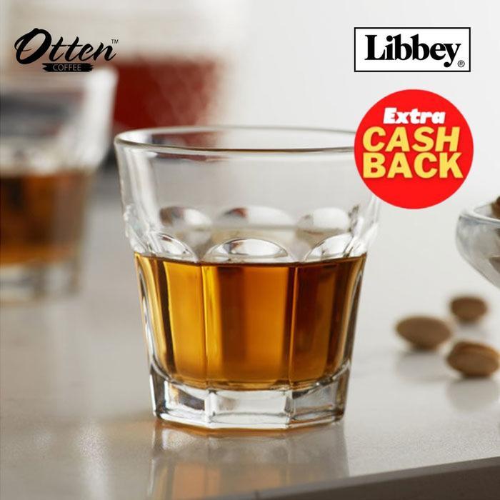 (Luxe Kitchee) Libbey - Gibraltar Rock Duratuff 7oz / 210ml - Glass Minum Kaca