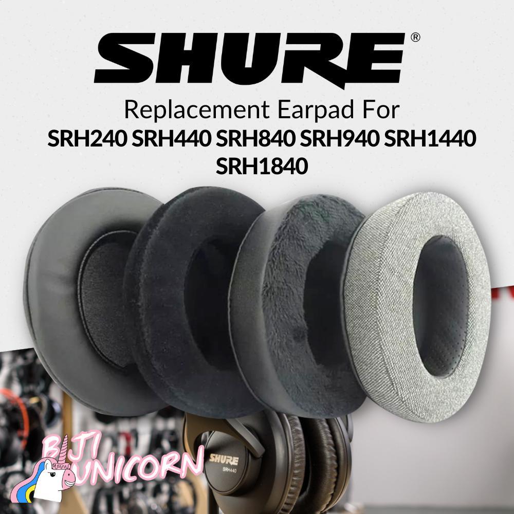 Earpad Ear Cushion Earcup SHURE SRH440 SRH 440 SRH-440 Busa Bantalan Foam Pad