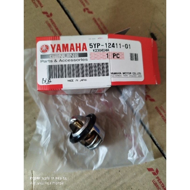 5YP-12411-01 thermostat jupiter mx, vixion 5YP yamaha original