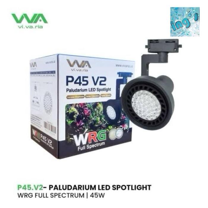 Vivaria P45 Versi 2 WRGB Lampu Paludarium 45w + Fitting