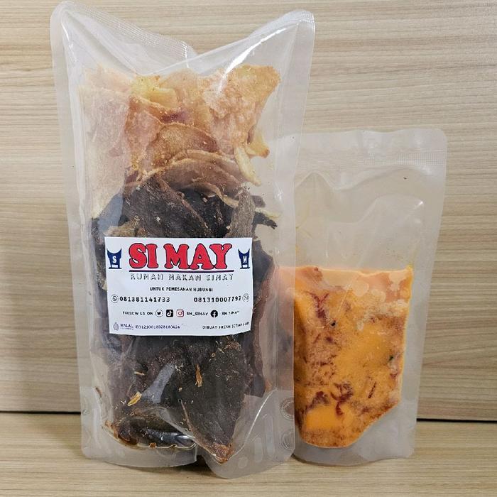 dendeng Sapi kering balado simay 1/2kg 2602