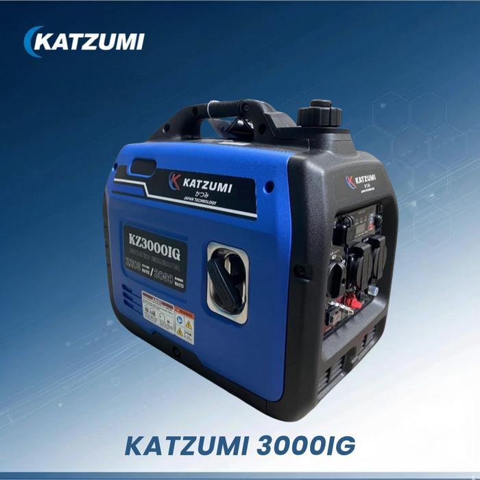 Katzumi Genset Inverter KZ3000IG Cocok untuk Rumah & Camping
