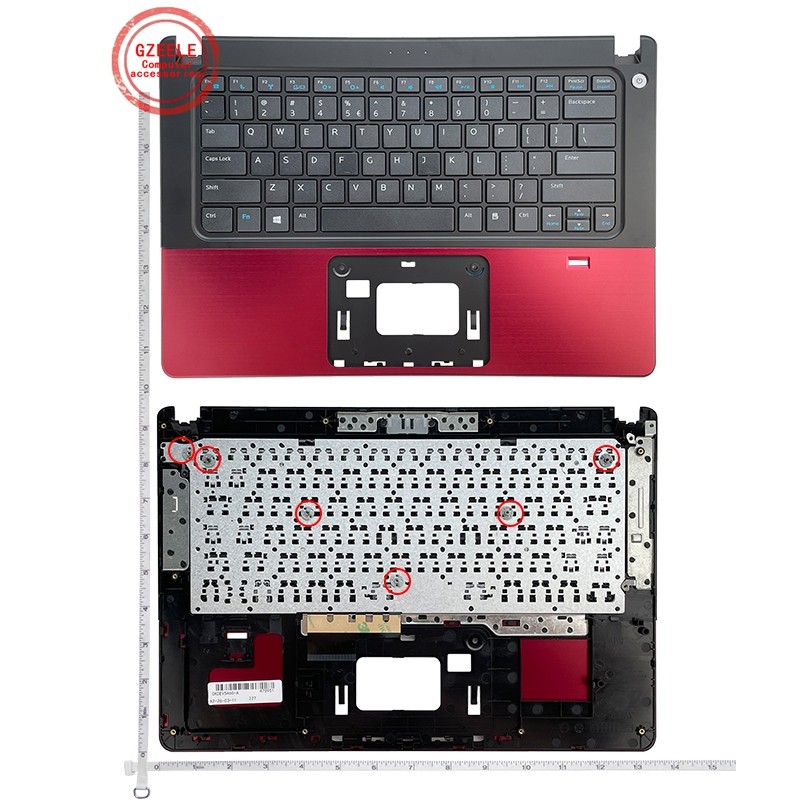 NEW shell For Keyboard DELL VOSTRO V5460 5460 5470 LCD top case/Bezel Cover/Palmrest Upper Case/Bott