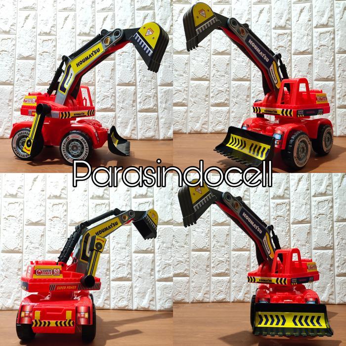 Mainan Mobil Truk Beko jumbo - mainan anak