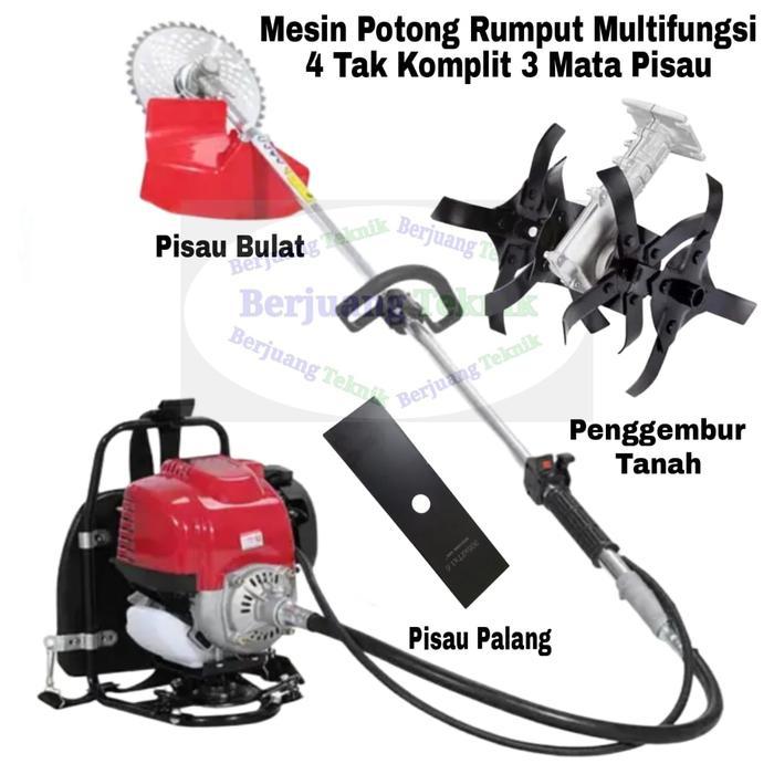 Mesin Potong Rumput 4 Tak Mollar  ||Mesin Penggembur Tanah Mollar