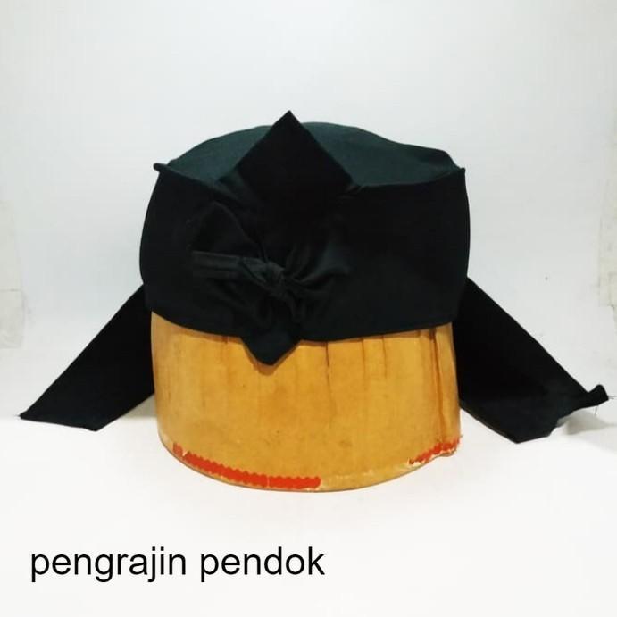 Ikat Kepala Udeng Khas Sunda Jawa Barat Warna Hitam BM