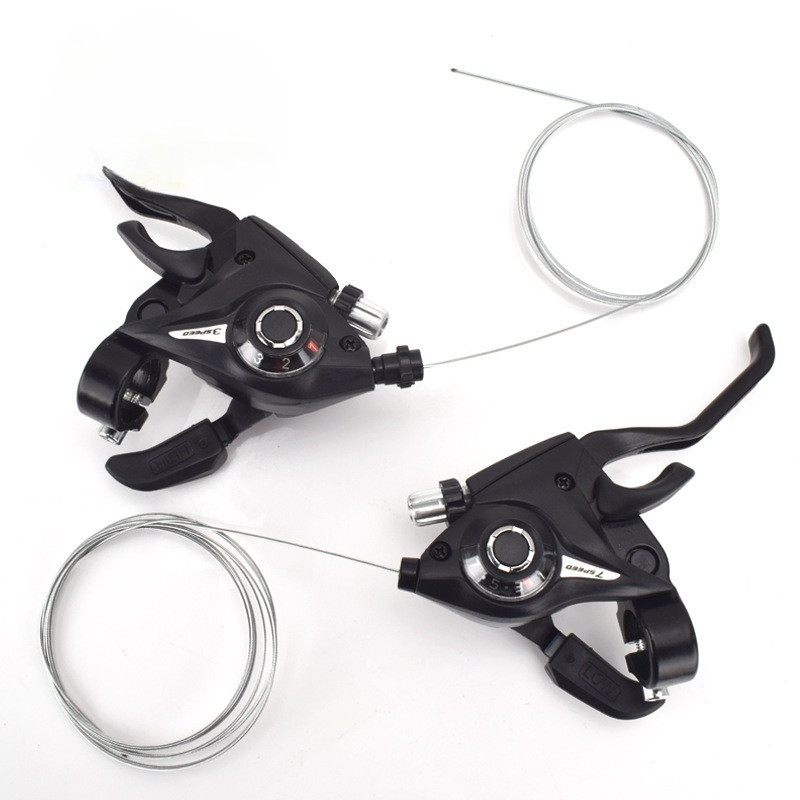 7/8/21/24-Speed MTB Integrated Brake-Shifters – Sistem Derailleur & Rem yang Kompatibel dengan SRAM