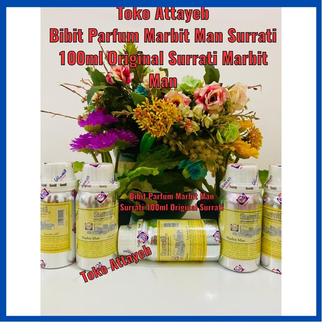 Marbit Man Bibit Parfum Marbit Man Surrati 100ml Original Bersegel (ori)