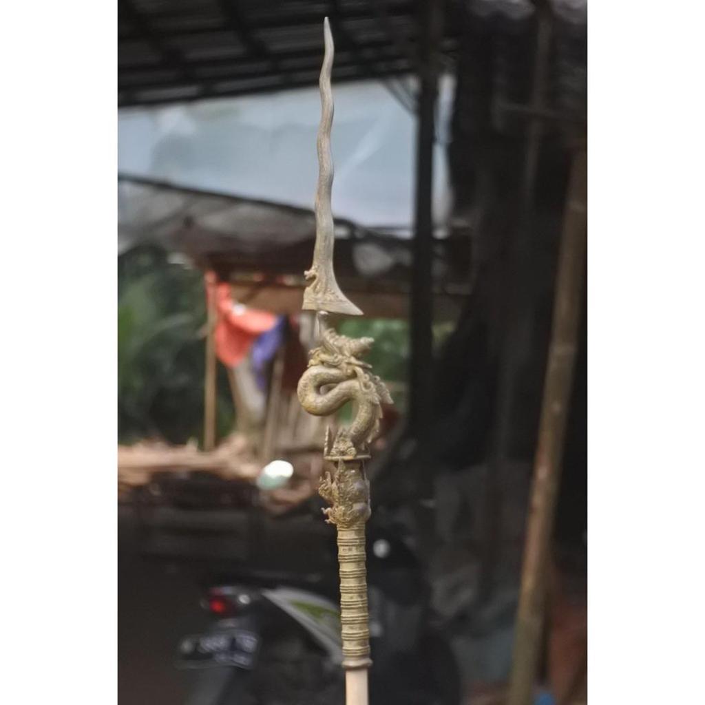 Pusaka pataka naga pengantin mucuk Pusaka bhn perunggu istimwa BM