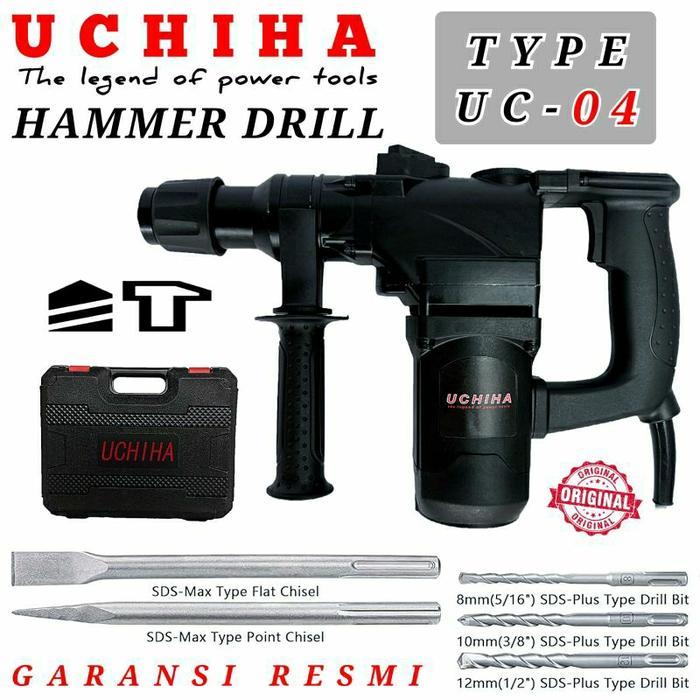 Mesin drill bor bobok beton UCHIHA asli - RS 04