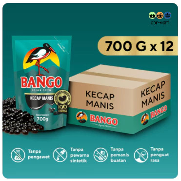 1 DUS BANGO KECAP MANIS 700GR --