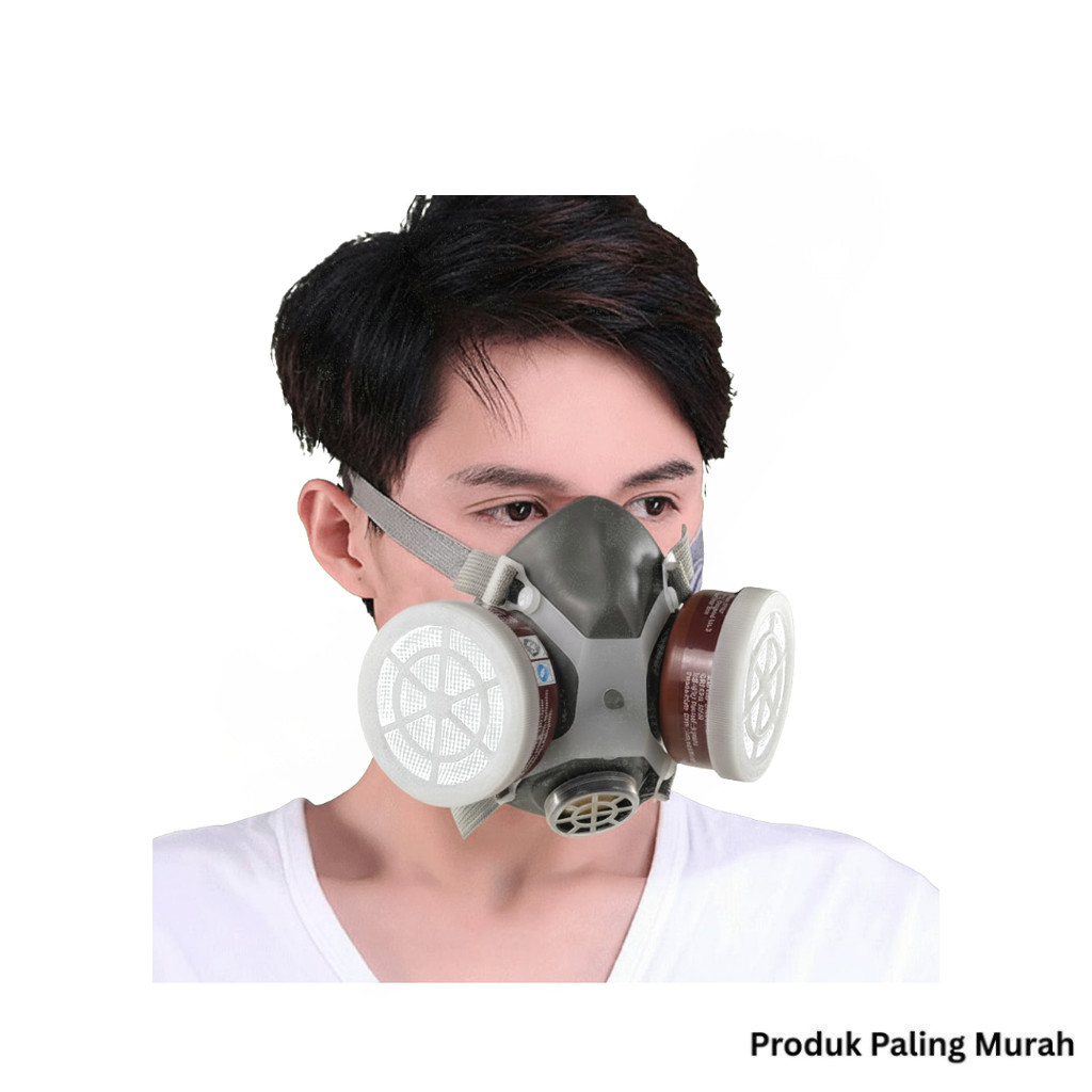 Masker Cat Semprot Respirator N8305 Anti Bau Pilox & Thinner
