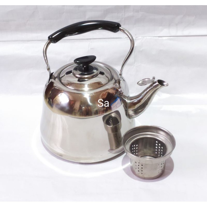 FLASHSALE [GGW] A1 CERET AIR JADUL BUNYI TEKO REBUS AIR MINI LENGKAP SARINGAN TEH MODEL KLASIK TEA