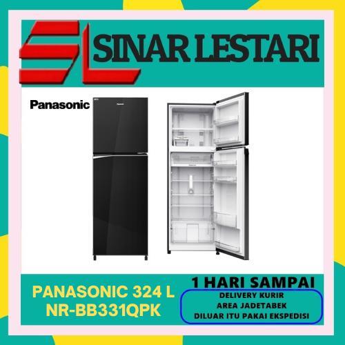 RAMADHAN SALE PANASONIC NR-BB331Q-PK KULKAS 2 PINTU 324 L INVERTER / BB331QPK BB331Q
