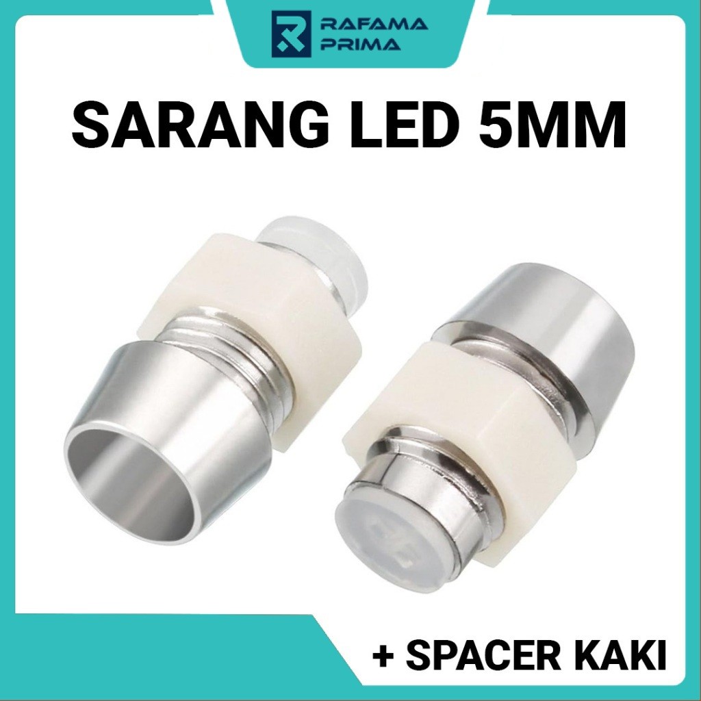 Rumah LED 5mm | Holder Lampu LED 5mm | Sarang LED 5mm | Dudukan Lampu LED 5mm