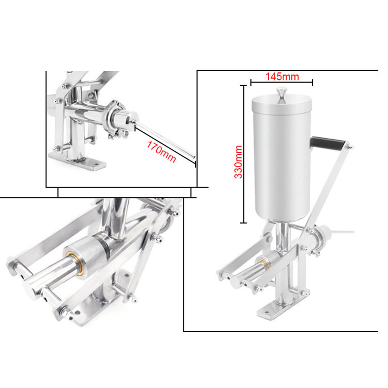 Multifunctional 5L Filling Machine - For Spanish Churros, Latin Fruit, Custard & Jam