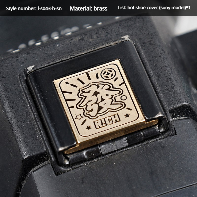 Sony zve10 a7 c2 Camera hot Shoe Cover a7 m4 6400 a6000 Sony Creative Second-Generation Accessories