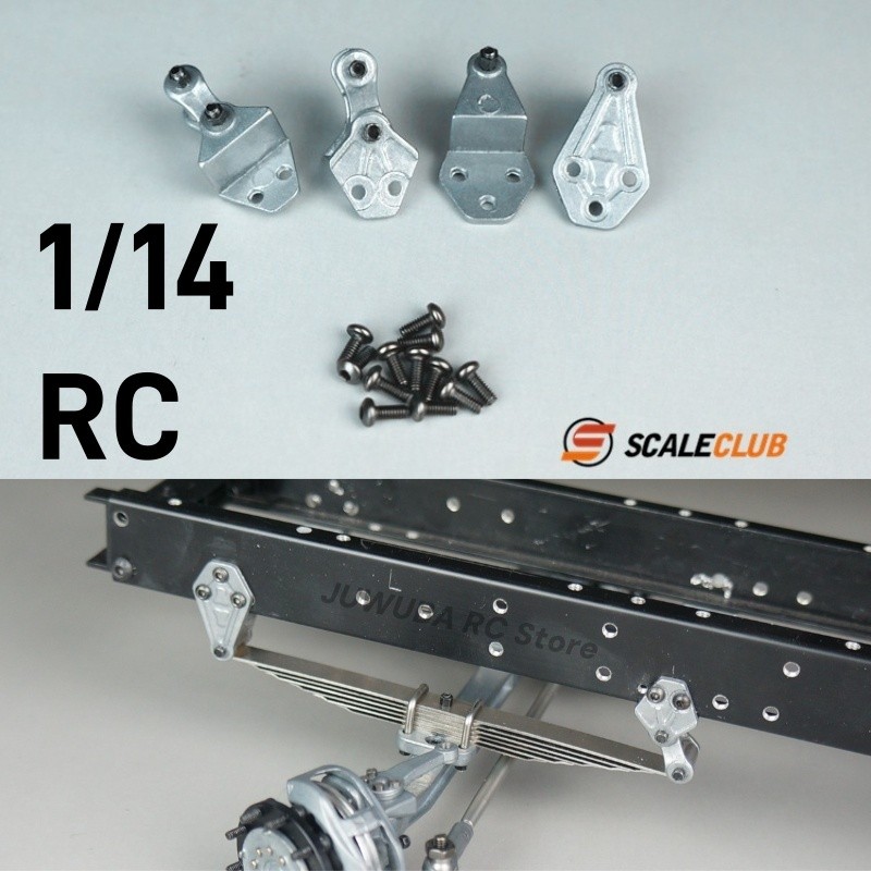 SCALECLUB RC 1/14 Truck Front Axle Lifting Lug Suspension Lugs GBE-TY-1 For Tamiya 1 14 Rc Tractor T