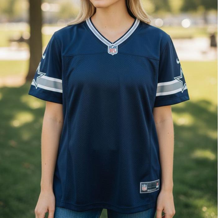 Jersey Womens Nike NFL Dallas Cowboys Custom Blank Original