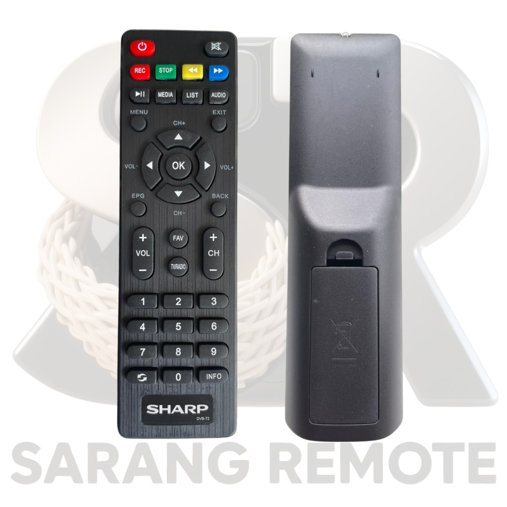 Remote stb SHARP Remote set top box SHARP SARANG REMOTE