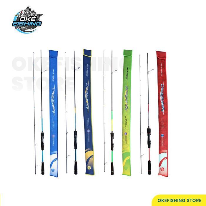 Joran Ultralight GoStrike Dragonfly | UL Spinning Rod Toray Hollow Carbon | Max Drag 4kg (FREE PARAL