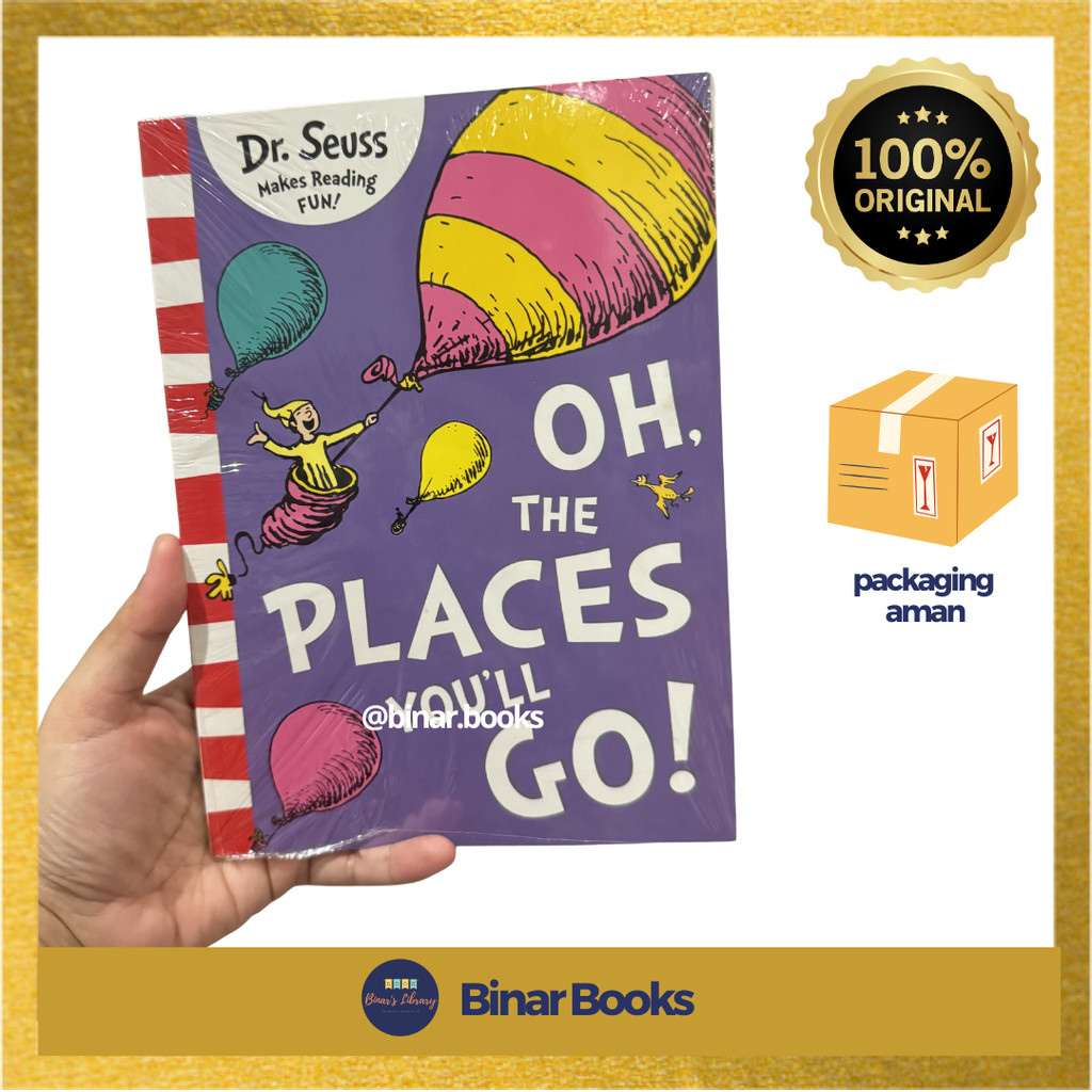 Oh The Places You'll Go Book By Dr. Seuss