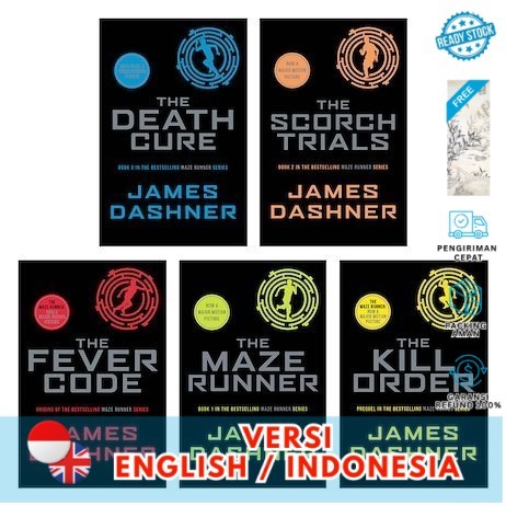 Free Borkmark_*Maze Runner series English Book 1 - 5 (Versi Indonesia)